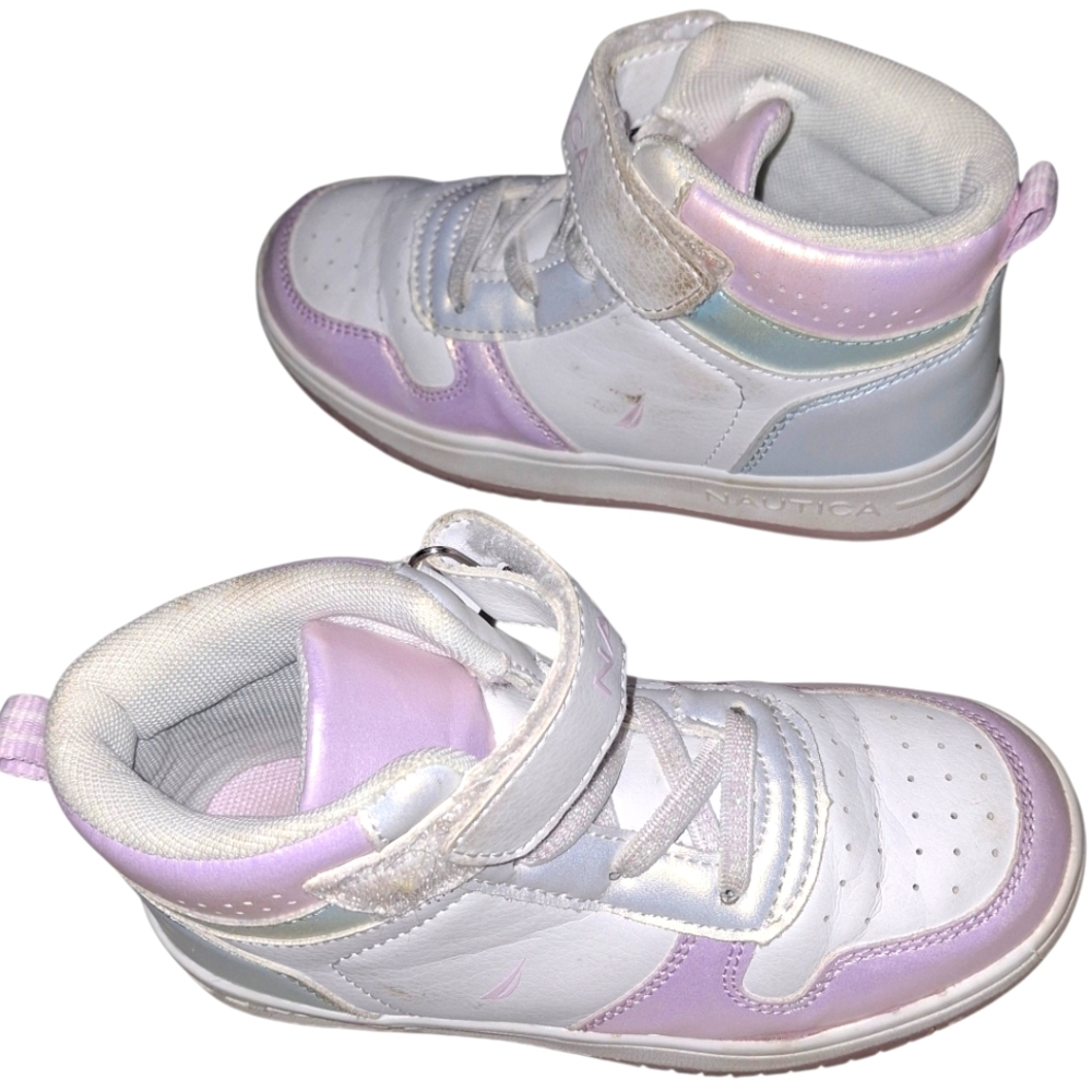 Little toddler girl preschool kindergarten shoes size 11 NAUTICA